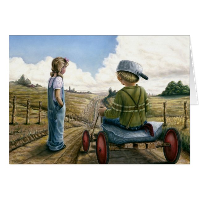 DOWN HILL RACER (Voorkant Horizontaal)