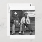 Down Home Music, 1938 Briefkaart (Voorkant / Achterkant)