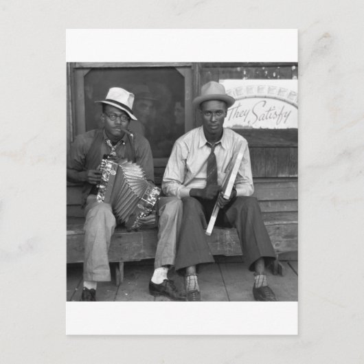 Down Home Music, 1938 Briefkaart (Voorkant)