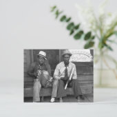 Down Home Music, 1938 Briefkaart (Staand voorkant)