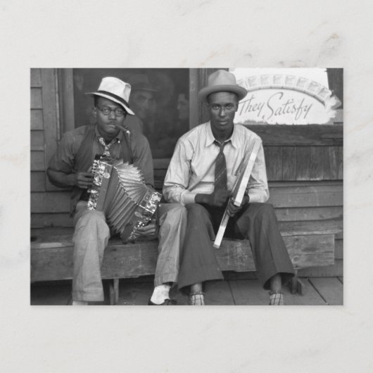 Down Home Music, 1938 Briefkaart (Voorkant)