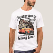 down memory lane t-shirt (Voorkant)