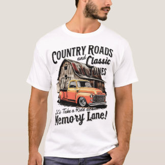 down memory lane t-shirt