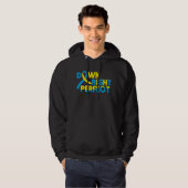 Down Right Perfect Down Syndrome Awareness Special Hoodie (Voorkant volledig)
