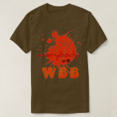 Down staley iedereen vs wbb t-shirt (Design voorkant)