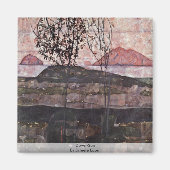 Down-Sun van Schiele Egon Magneet (Voorkant)