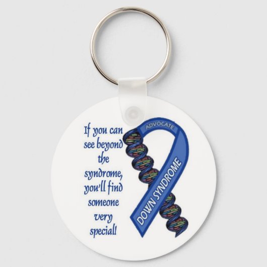 Down Syndrome Advocacy #1 Sleutelhanger (Voorkant)