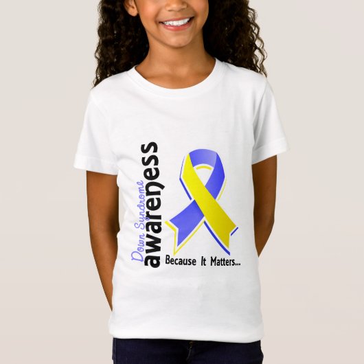 Down Syndrome Awareness 5 T-shirt (Voorkant)