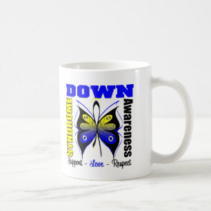 Down Syndrome Awareness Butterfly Koffiemok
