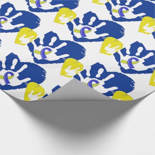 Down Syndrome Awareness Cadeaupapier (Hoek)