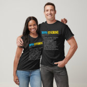 Down Syndrome Awareness Day, Definition T21, Blue T-shirt (Unisex)