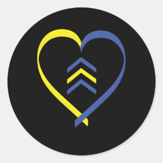 Down Syndrome Awareness Day Geweldige maart 21 TRI Ronde Sticker