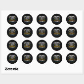 Down Syndrome Awareness Down Syndrome Ronde Sticker (Vel)