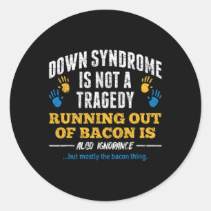 Down Syndrome Awareness Down Syndrome Ronde Sticker