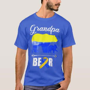 Down Syndrome Awareness Grandad s, Grandpa Beer T-shirt