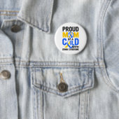 Down Syndrome Awareness Proud Mam Ronde Button 5,7 Cm (In situ)