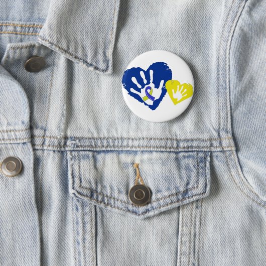 Down Syndrome Awareness Ronde Button 5,7 Cm (In situ)