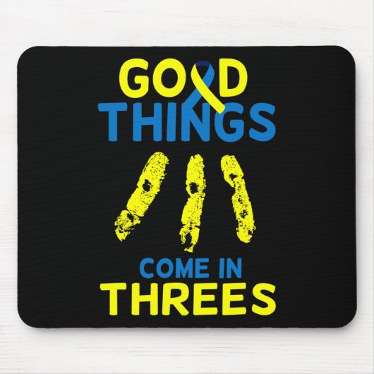 Down Syndrome Awareness T21 Day Women Kinder 2 Muismat (Voorkant)