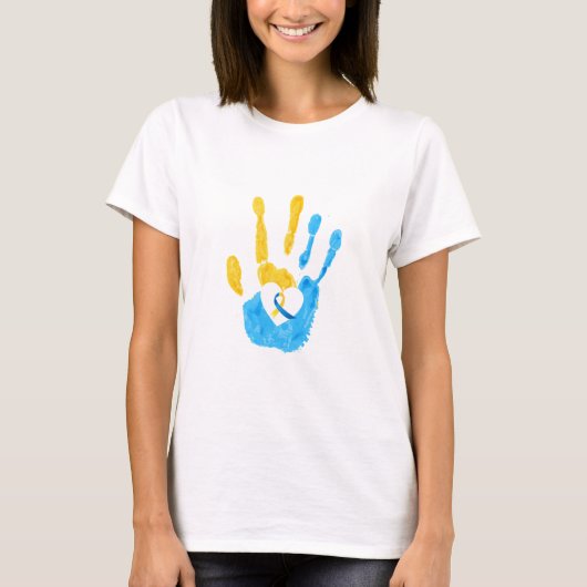 Down Syndrome Awareness T-shirt (Voorkant)
