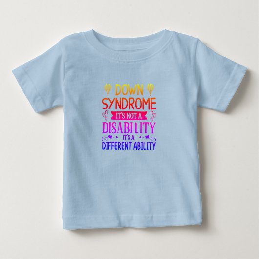 Down Syndrome Awareness T-shirt voor peuters (Voorkant)