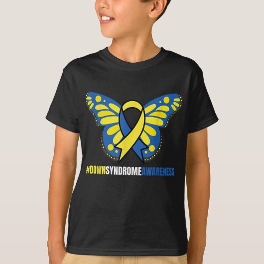 Down Syndrome Awareness-team T-shirt (Voorkant)