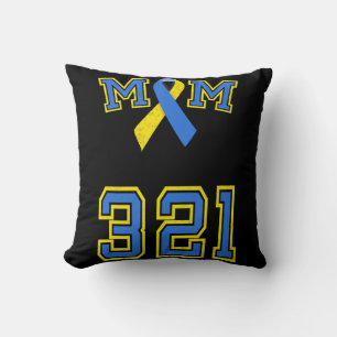 Down Syndrome Awareness Trisomy 21 Mama Women T 3 Kussen