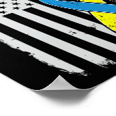 Down Syndrome Awareness - Verontruste Amerikaanse Poster (Hoek)