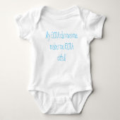 Down Syndrome Baby Bodysuit (Voorkant)