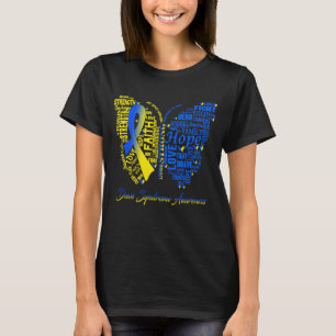 Down Syndrome Butterfly awareness T-shirt