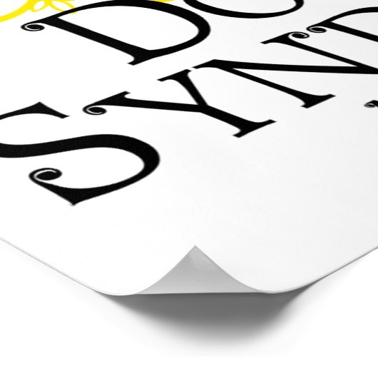 Down Syndrome Butterfly Poster (Hoek)