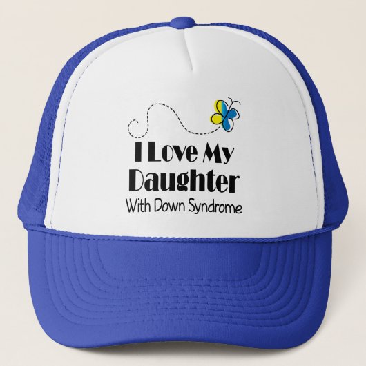 Down Syndrome Daughter Awareness Gift Trucker Pet (Voorkant)