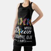 Down Syndrome Day Awareness Socks 21 maart Schort (Insitu)