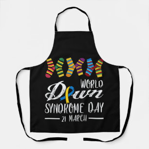 Down Syndrome Day Awareness Socks 21 maart Schort