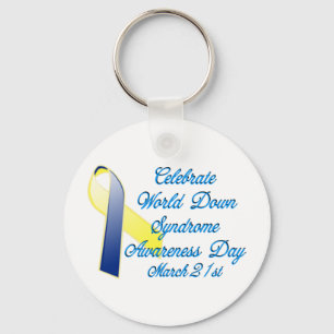 Down Syndrome Day Sleutelhanger