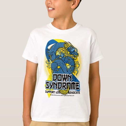 Down Syndrome Dragon T-shirt (Voorkant)