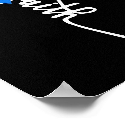 Down Syndrome Faith Down Syndrome Awareness Giften Poster (Hoek)