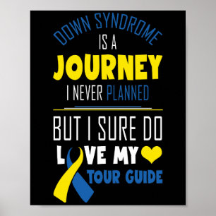 Down Syndrome is een reis die ik nooit gepland heb Poster