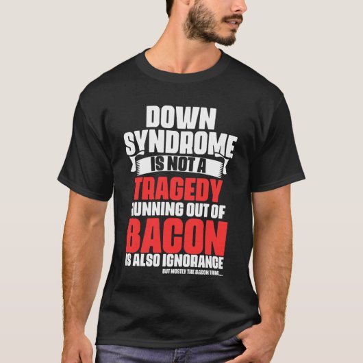 Down Syndrome is not a Tragedy Quotes Warriors Fig T-shirt (Voorkant)