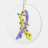 Down Syndrome kerstlampje Keramisch Ornament (Links)