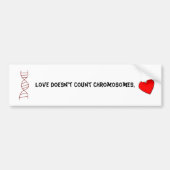 Down Syndrome Love Bumpersticker (Voorkant)