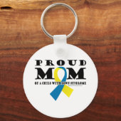 Down Syndrome Proud mama Sleutelhanger (Voorkant)
