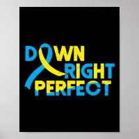 Down Syndrome Trisomy 21 Down Perfect Ribbon