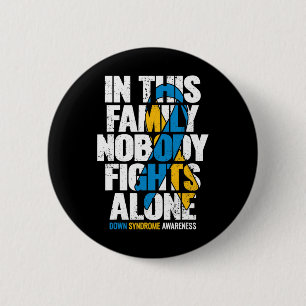 Down Syndrome vrouwen T21-reeks-downsyndroom Ronde Button 5,7 Cm