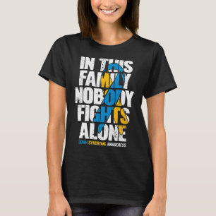Down Syndrome vrouwen T21-reeks-downsyndroom T-shirt