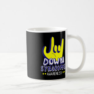 Down Syndroom Bewustzijn Ik hou van je ASL Hand te Koffiemok