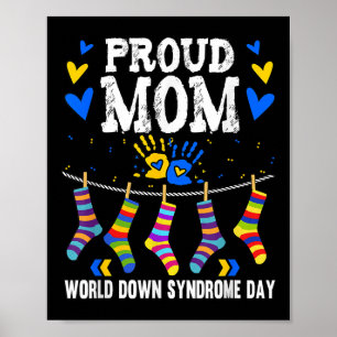 Down Syndroom Bewustzijn Mom _1 Poster