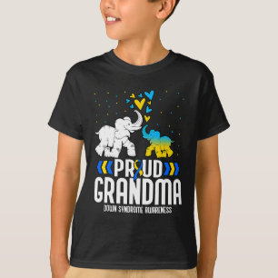 Down Syndroom Bewustzijn Oma 1 T-shirt