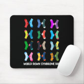 Down Syndroom Dag Sokken Wdsd Muismat (Met muis)