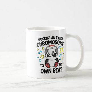 Down Syndroom Kinder T21 Rockin' een extra chromos Koffiemok