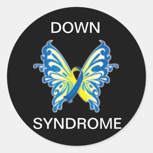 Down-syndroom Stickers (Voorkant)